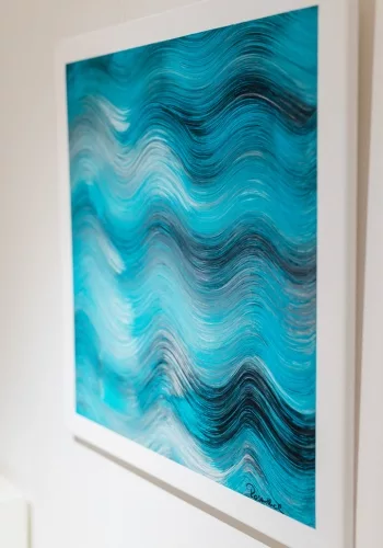 Praxis Dr. Marc Weihrauch, Ausstellung Künstlerin Michaela Rosenthal 